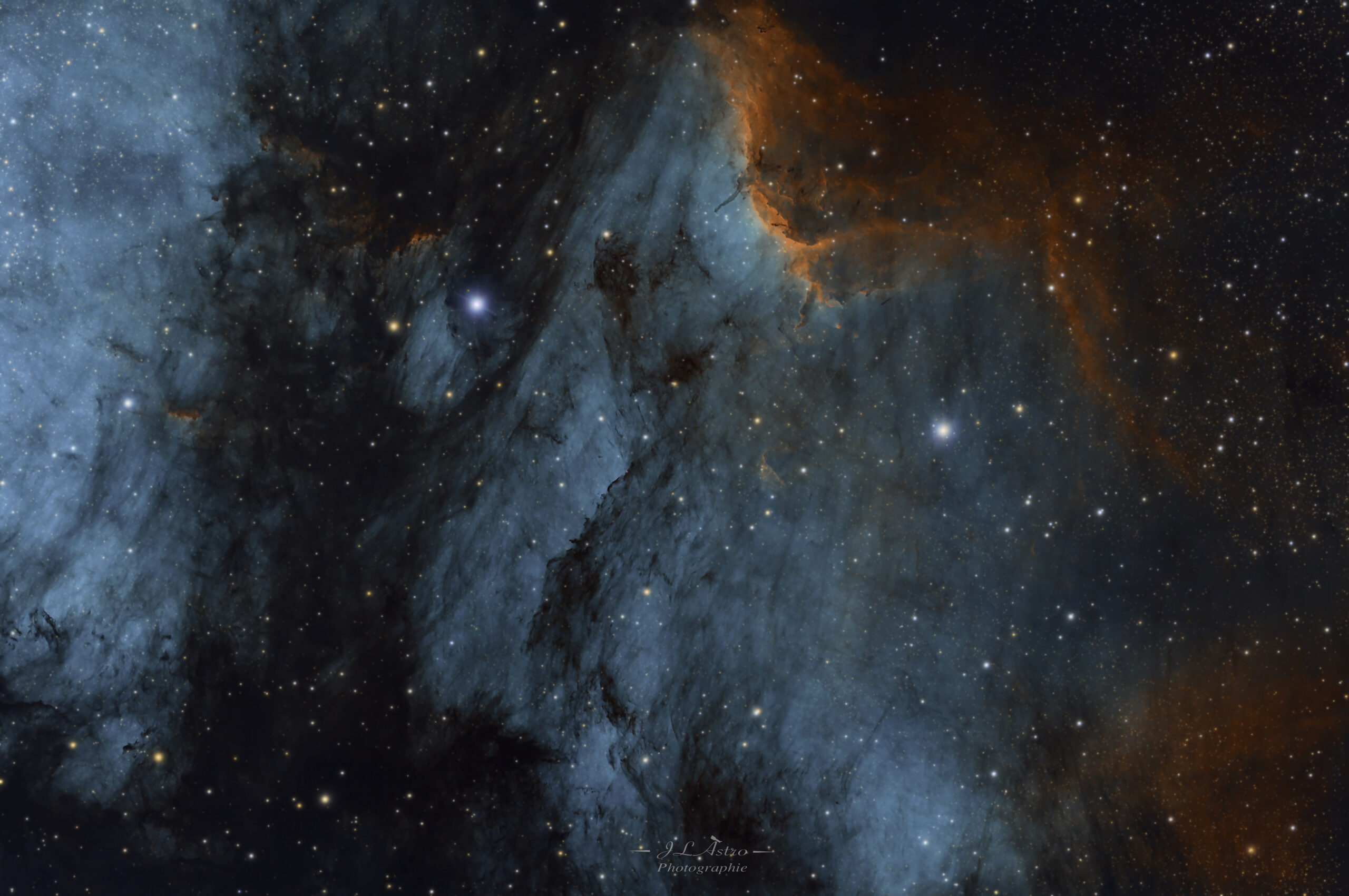 NGC 7000 La nébuleuse du Pélican